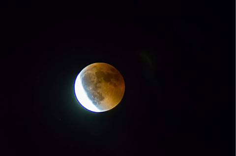 eclipse lunar la palma