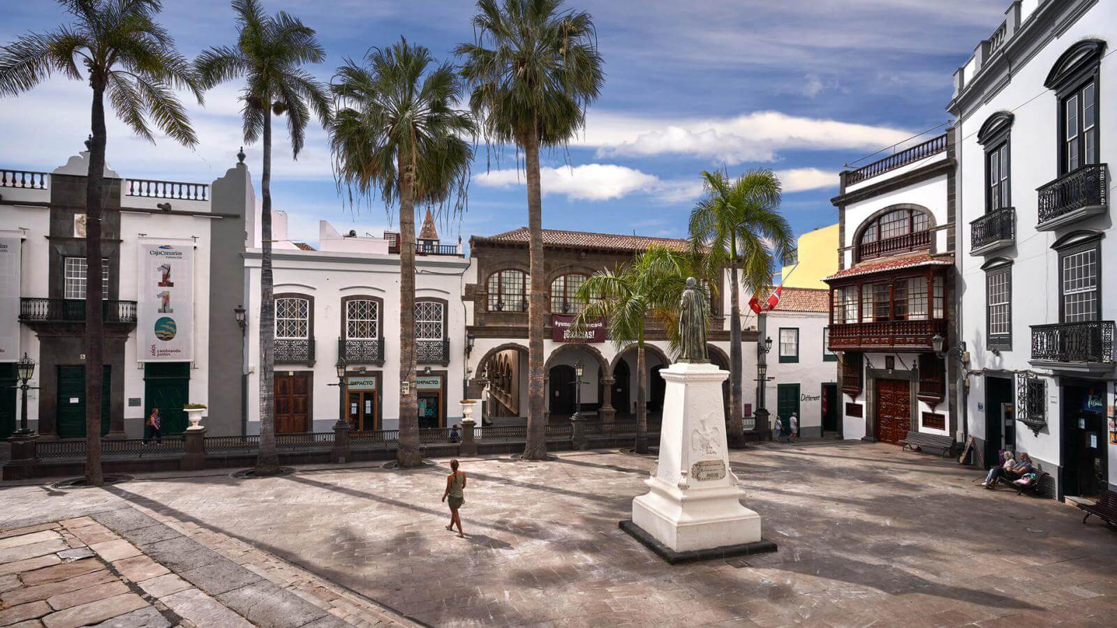 Altstadt von Santa Cruz de La Palma Hallo Kanarische Inseln