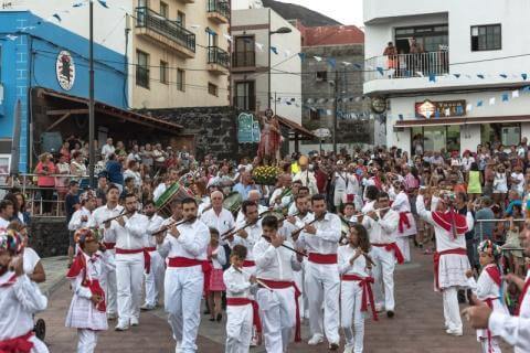 Hogueras de San Juan, La Restinga