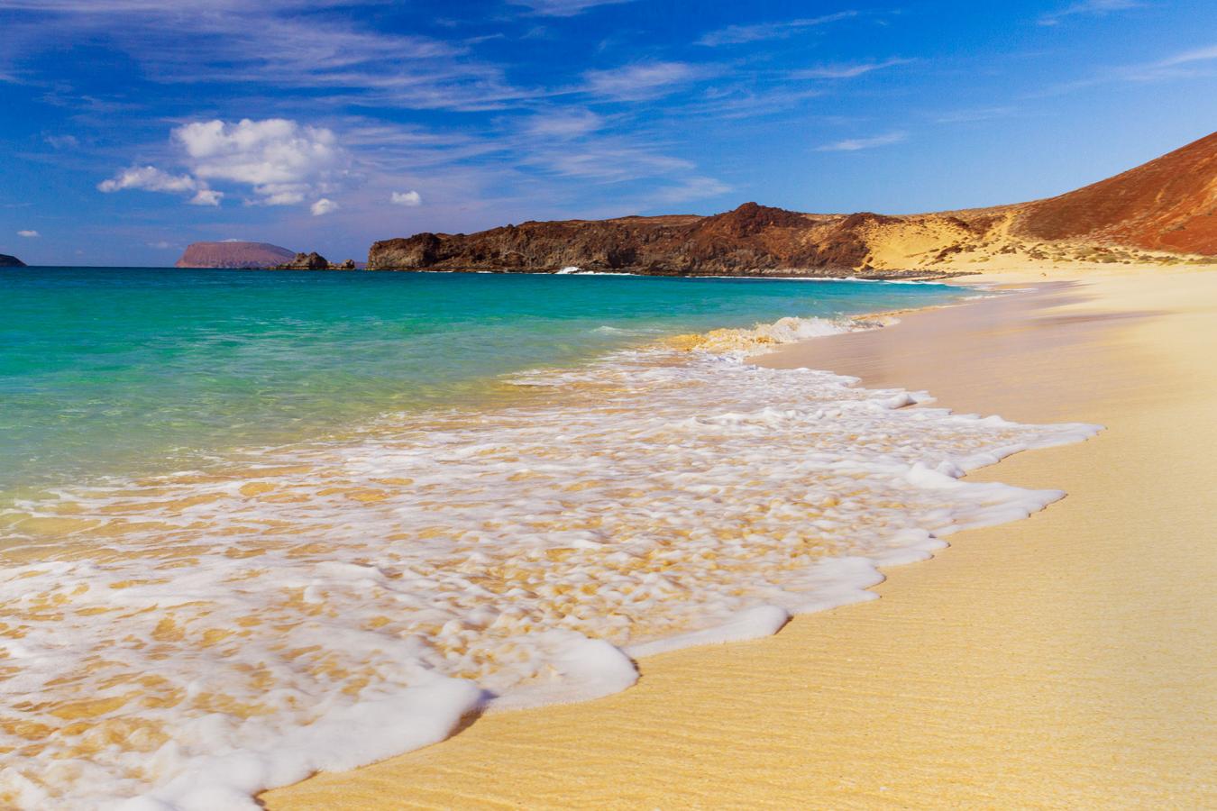 La Graciosa. Playa Las Conchas