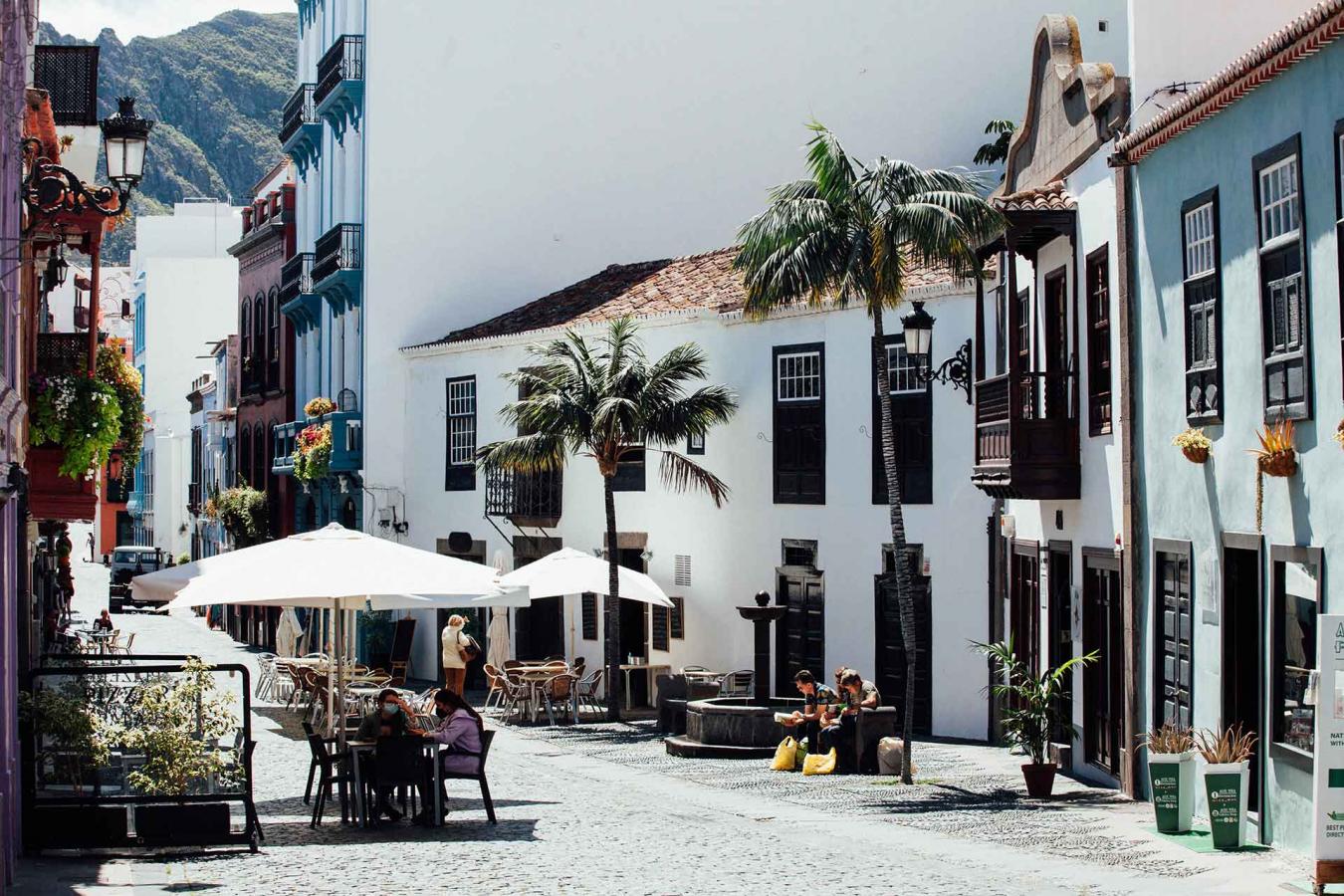 Altstadt von Santa Cruz de La Palma Hallo Kanarische Inseln